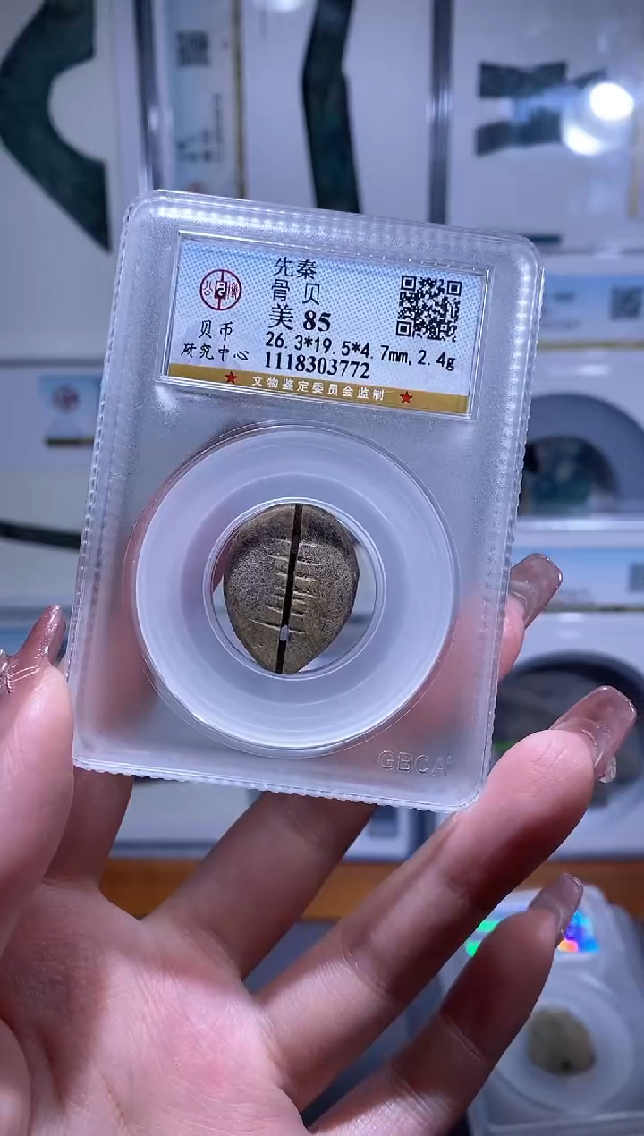 【闪购商品】铜品泉收藏    骨贝币一枚