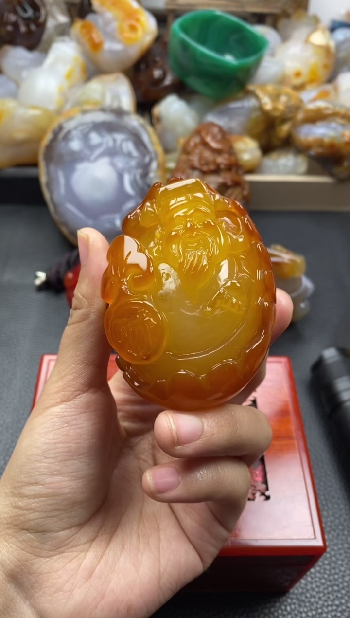 未镶嵌手把玛瑙/玉髓玉*00