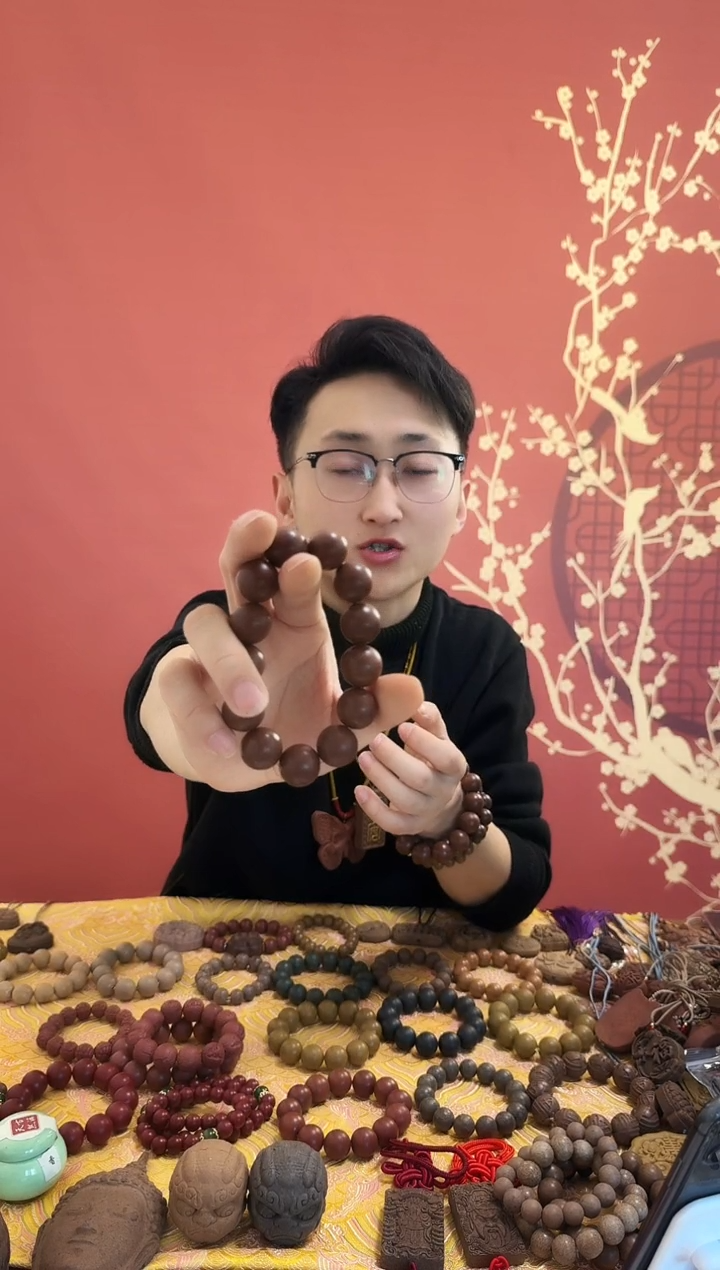 【闪购商品】【腊梅香方】光珠手串1.5