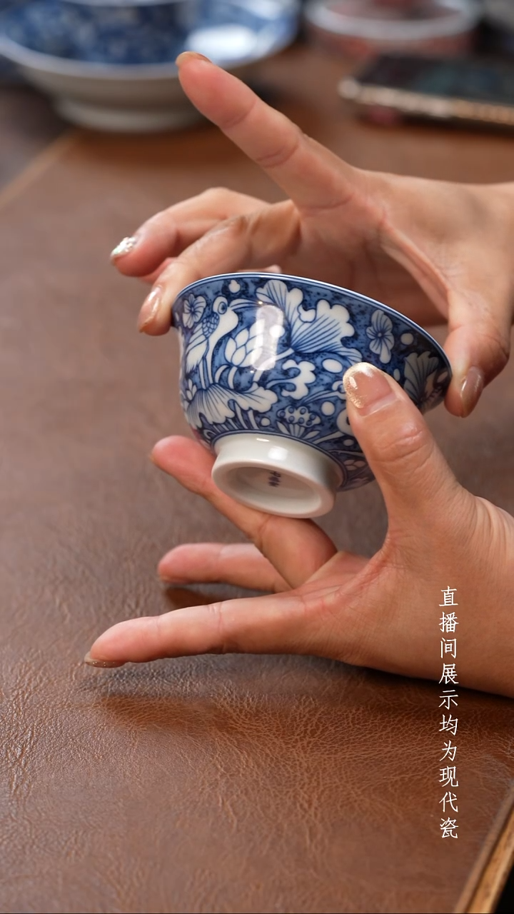 茶器茶器一鹭压手杯