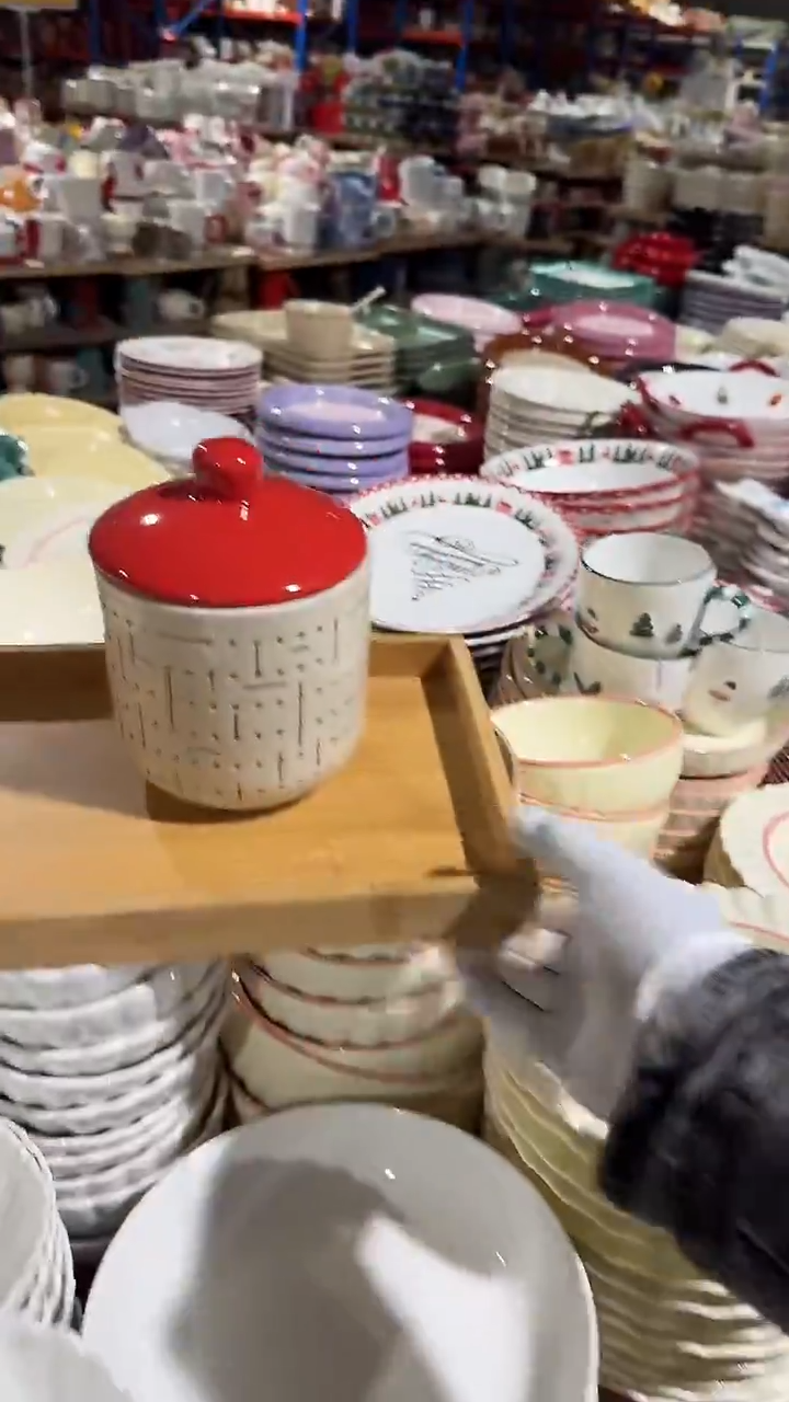 陶瓷带盖罐子微瑕 凑满20元包邮