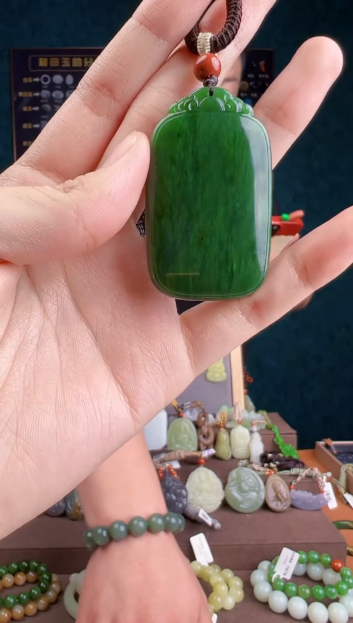 和田玉未镶嵌颈饰多样性发货 拍一单发一个