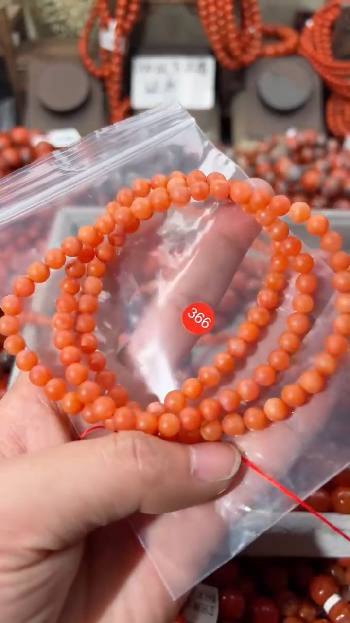 【闪购商品】南红玛瑙手串未镶嵌6+