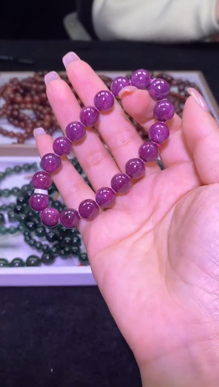 未镶嵌手链红宝石红宝石-A06-多样性发其一