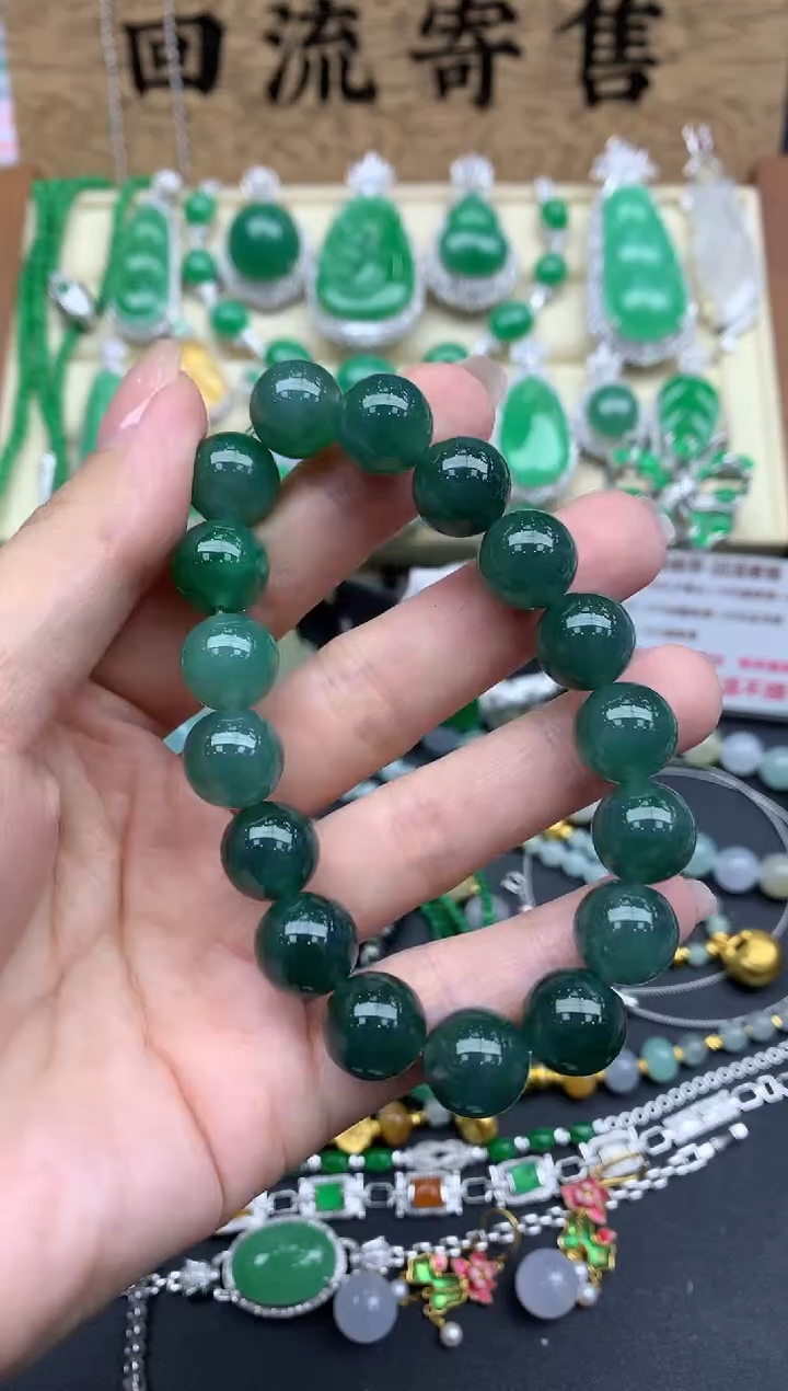 【闪购商品】翡翠手串未镶嵌491-中国好珍宝