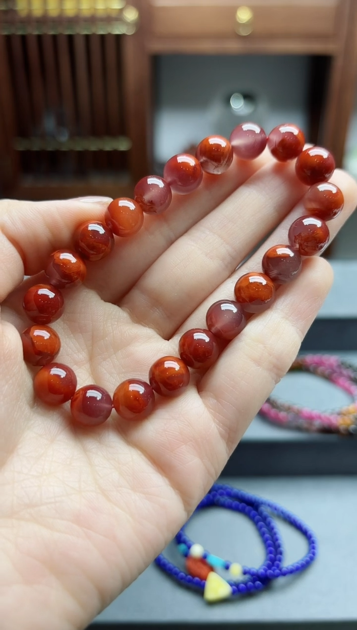 【闪购商品】南红玛瑙手串未镶嵌南红手串TX