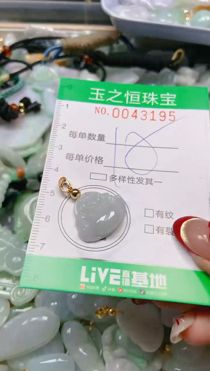 【闪购商品】翡翠颈饰未镶嵌闪购0043195