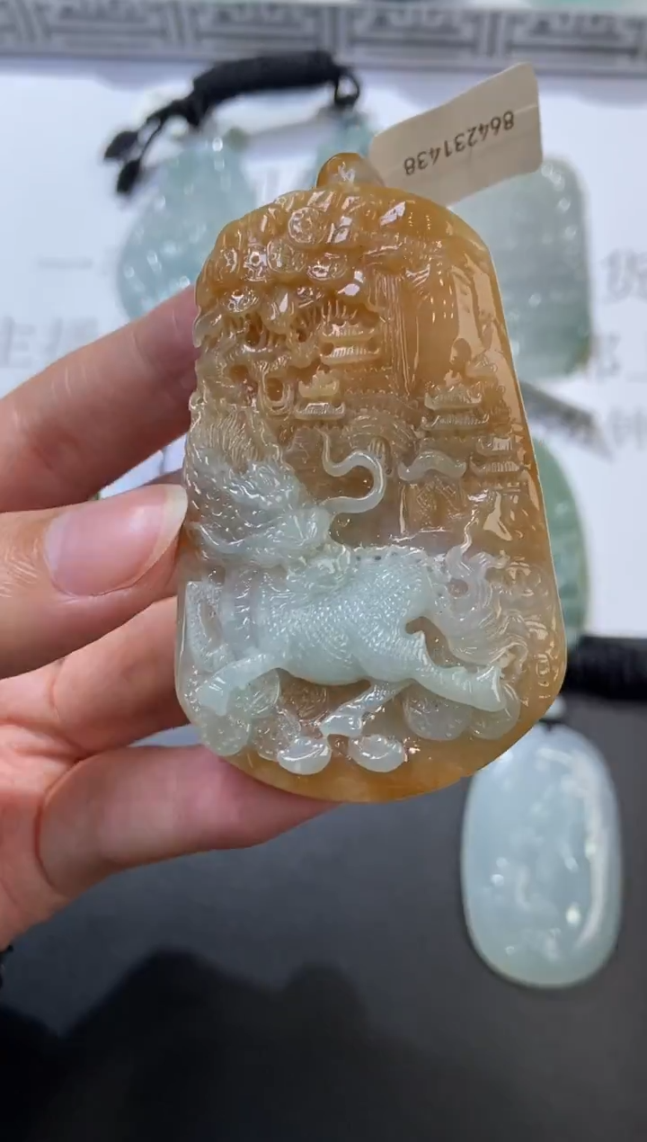 未镶嵌挂件翡翠379298     多人