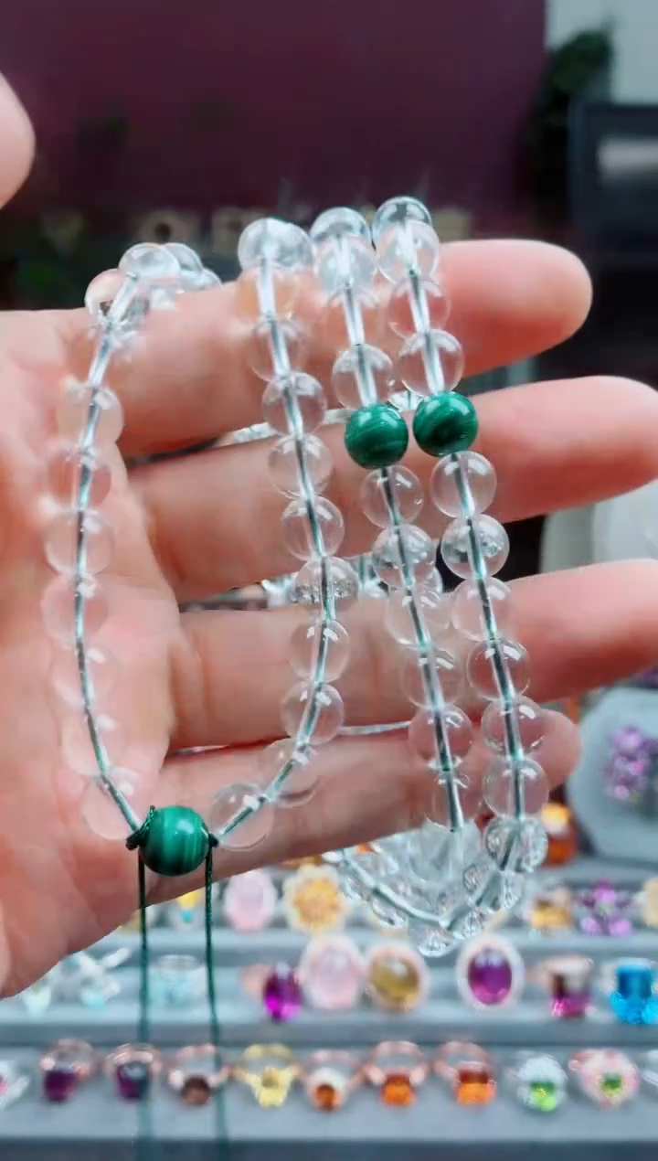 项链未镶嵌水晶水晶项链