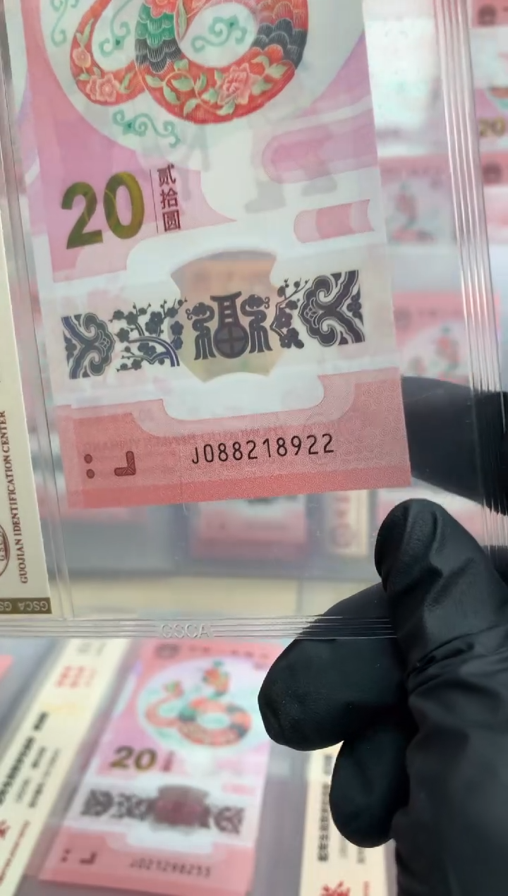 【闪购商品】塑料蛇钞 真钞【单张】8922