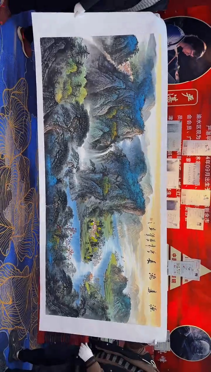 【闪购商品】国画手绘国画山水花鸟作品