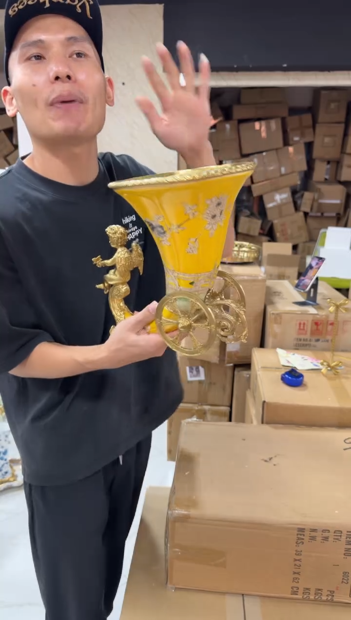 黄铜黛姿家居装饰品摆件  