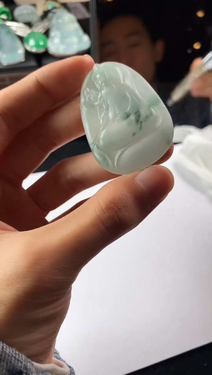 未镶嵌定制翡翠S毛货不退不换