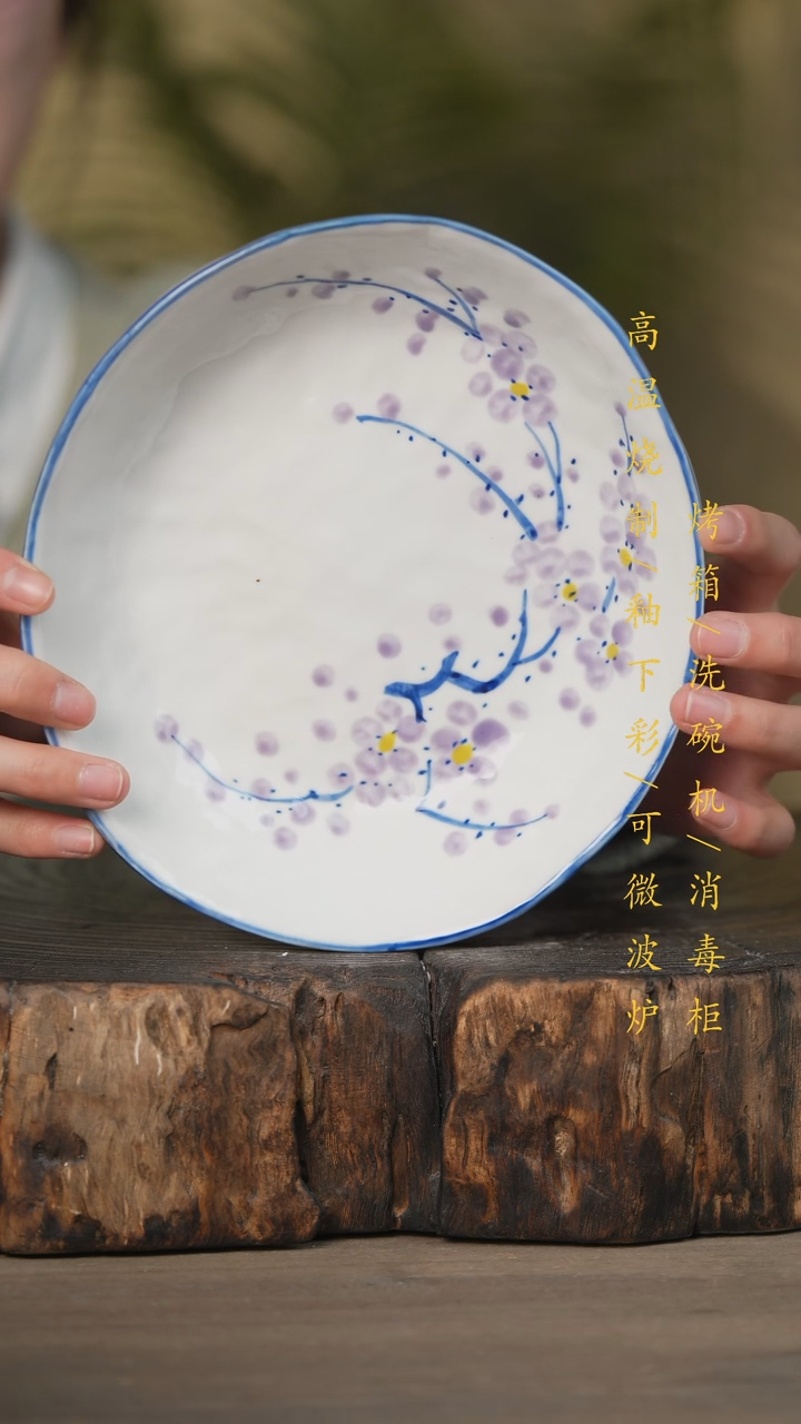 【闪购商品】碗景德镇高温釉下彩可微波烤箱洗碗机