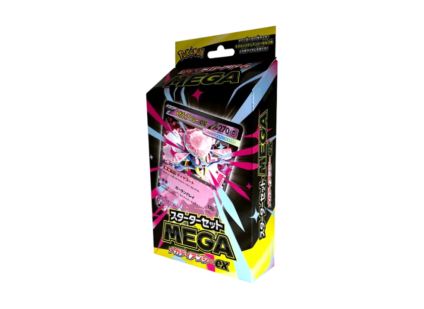 [日版] 宝可梦Mega新弹 美洛耶塔 卡牌盲盒（代拆）