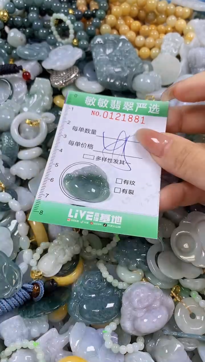 【闪购商品】翡翠颈饰未镶嵌闪购0121881
