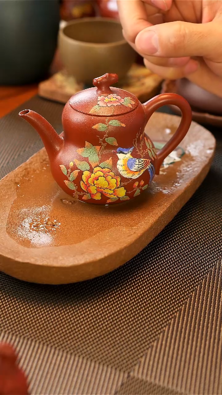 【闪购商品】紫砂茶壶大红袍葫芦壶