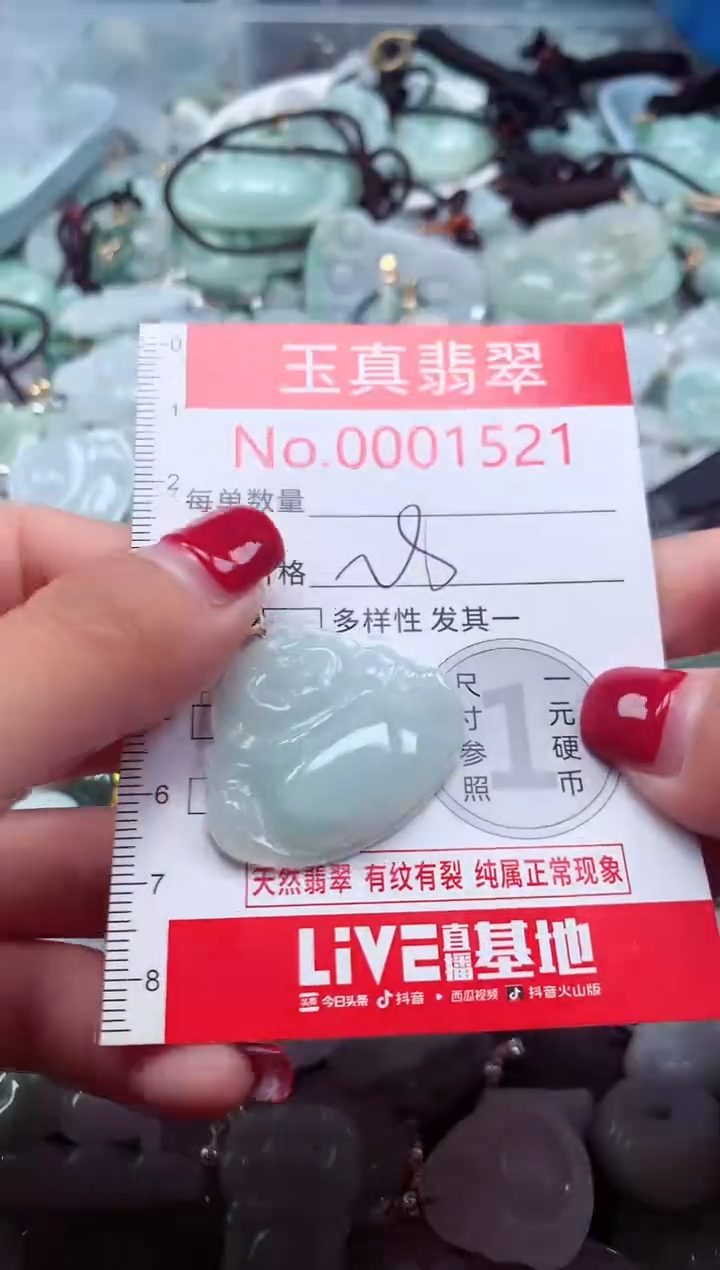 颈饰未镶嵌翡翠1521