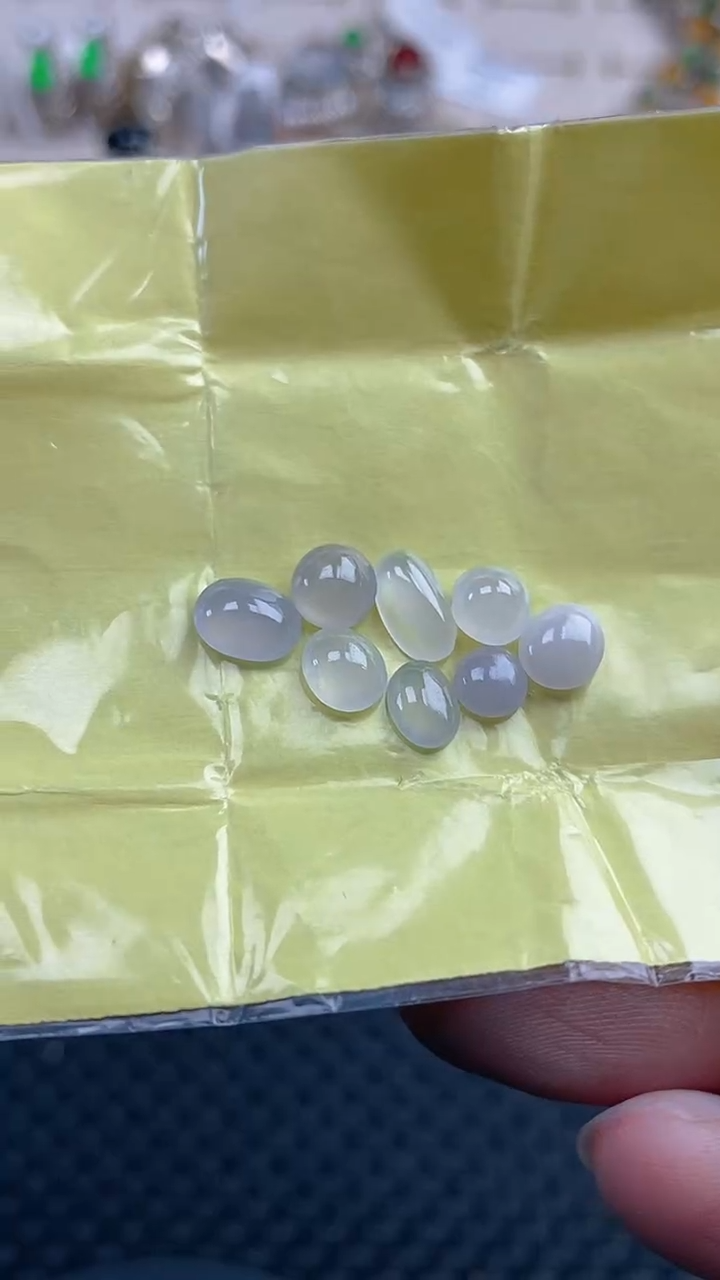 定制翡翠未镶嵌天然翡翠蛋面149