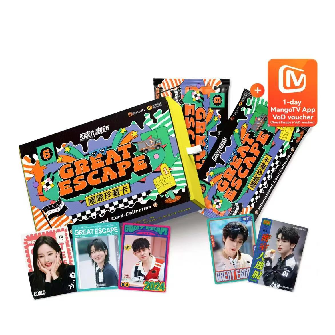 密室大逃脱第六季 国际版收藏卡牌