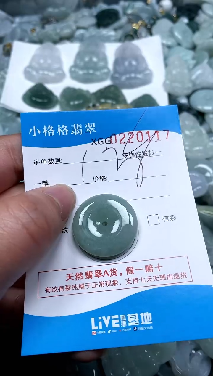 【闪购商品】翡翠颈饰未镶嵌闪购商品0220117