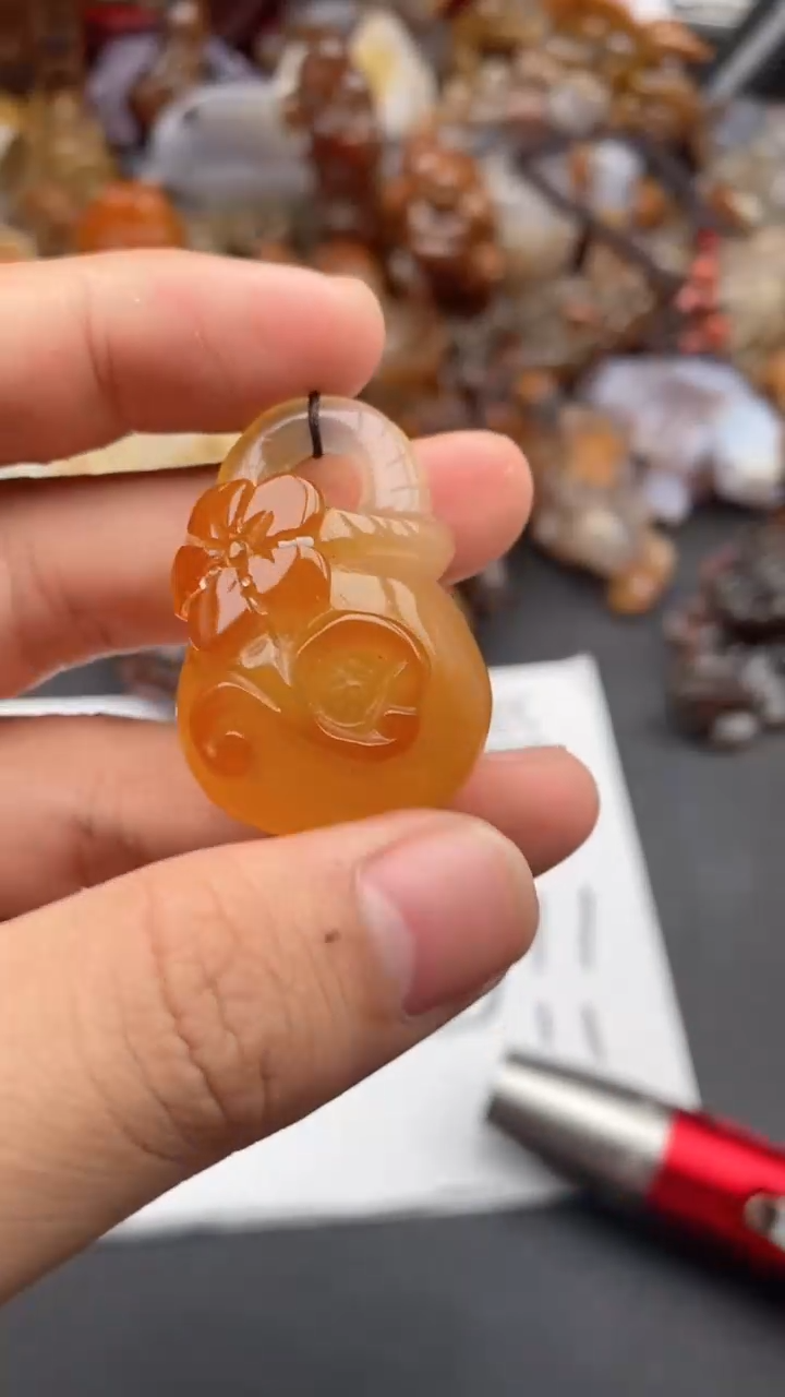 【闪购商品】玛瑙/玉髓颈饰未镶嵌11