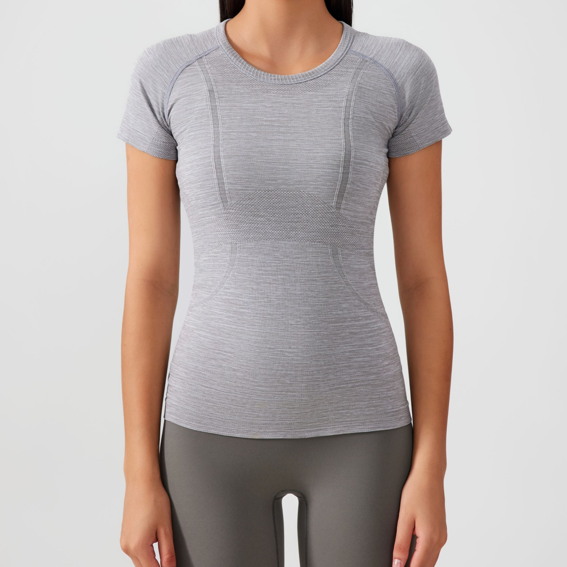 【运动速干T恤】云上Rain25ss健身短袖修身透气训练瑜伽运动短袖T恤