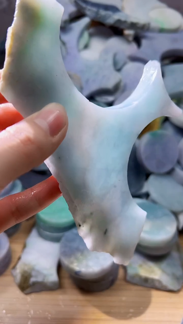 裸石翡翠天然翡翠A货玉 南 773