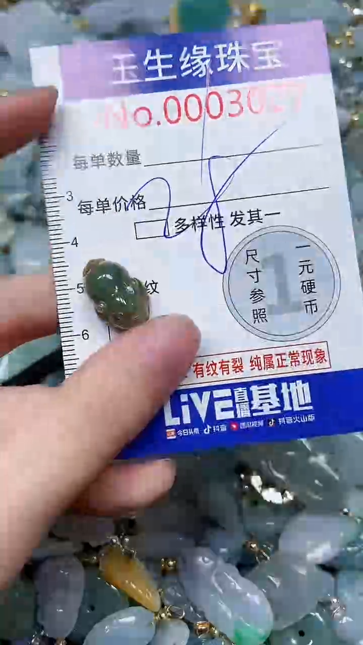 【闪购商品】翡翠颈饰未镶嵌闪购00003027