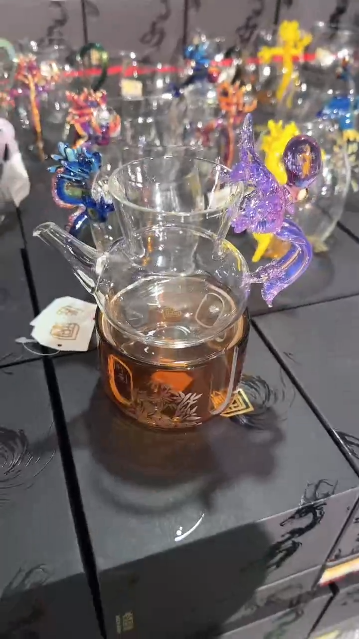 【闪购商品】章鱼公道杯+琥珀色温茶器