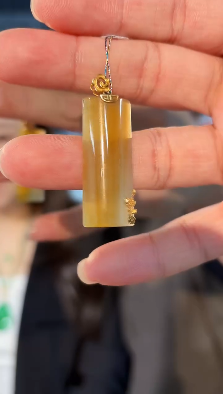 【闪购商品】翡翠颈饰18K金镶嵌缅料A货/支持复检/一件