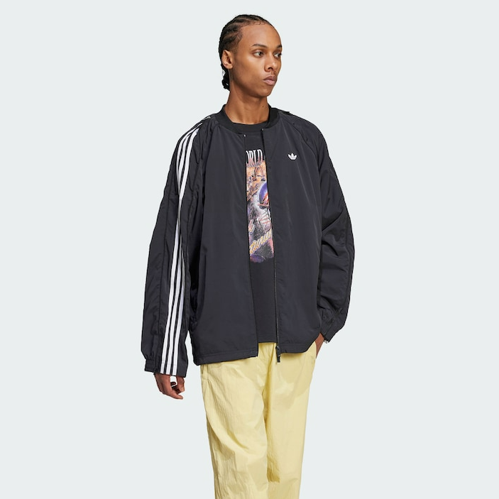 adidas 三叶草SST TRACK TOP 梭织运动夹克外套 JX1618