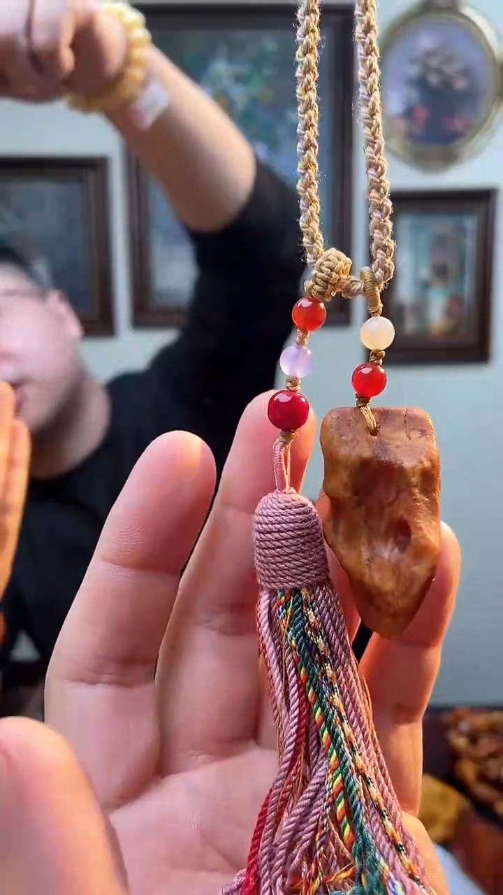 【闪购商品】蜜蜡颈饰未镶嵌吊坠