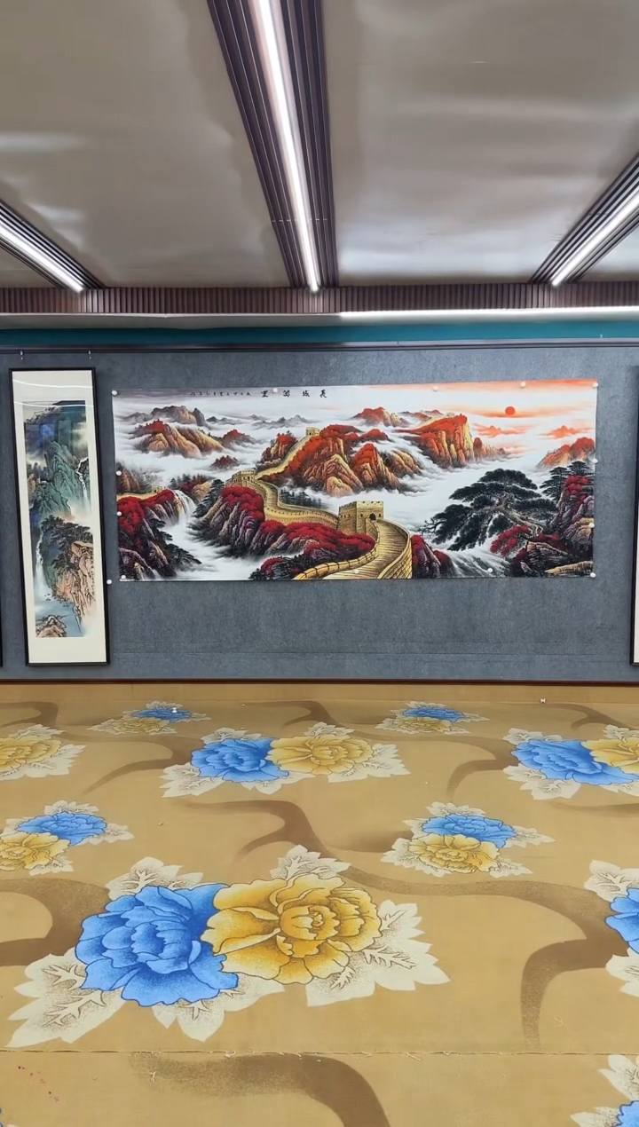 绘画恐****星绘画Y-王红兵-大丈二-山水画