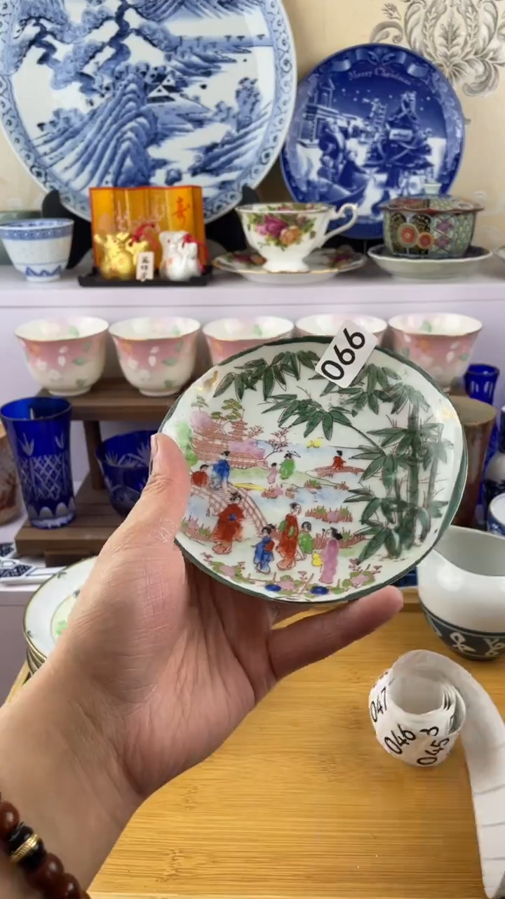 瓷片毛****桃066满28元包邮谨慎参拍