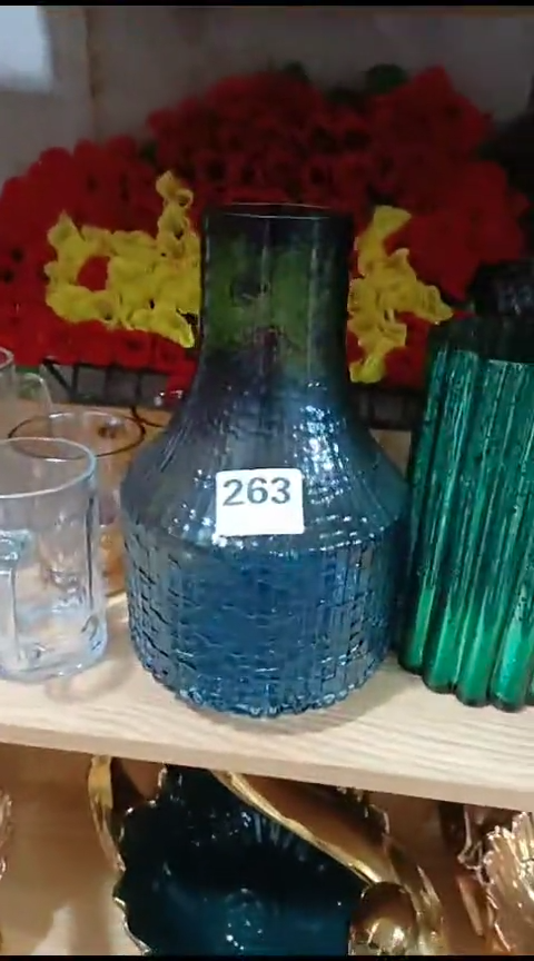 瓷263玻璃花瓶一个