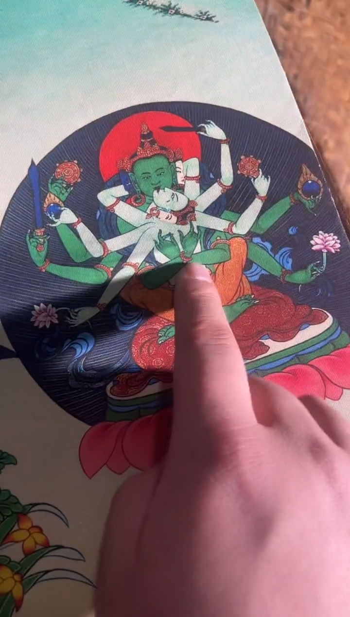 卷轴画旭子唐卡tk160