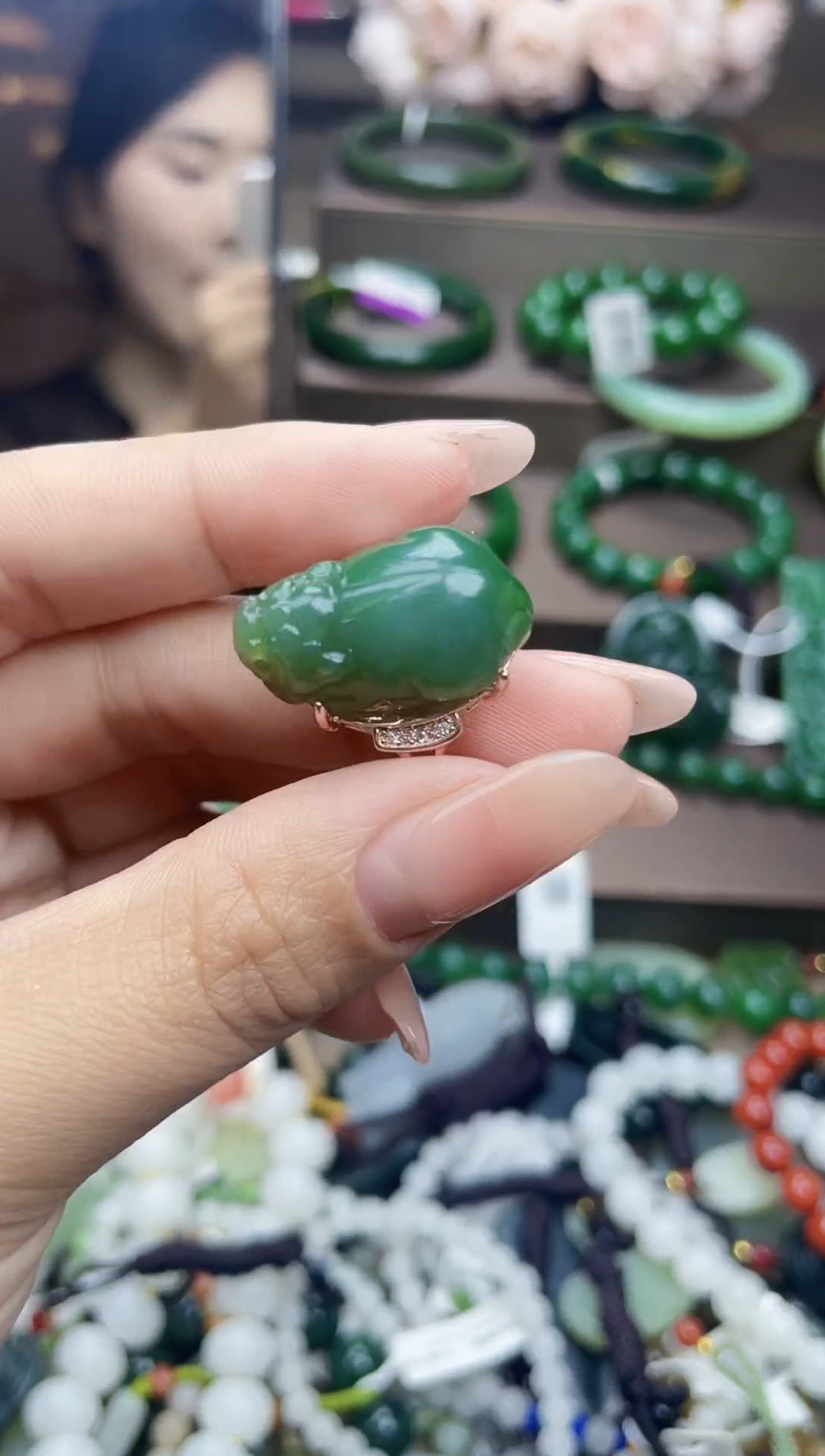 颈饰未镶嵌和田玉未镶嵌和田玉吊坠多样性拍一发一