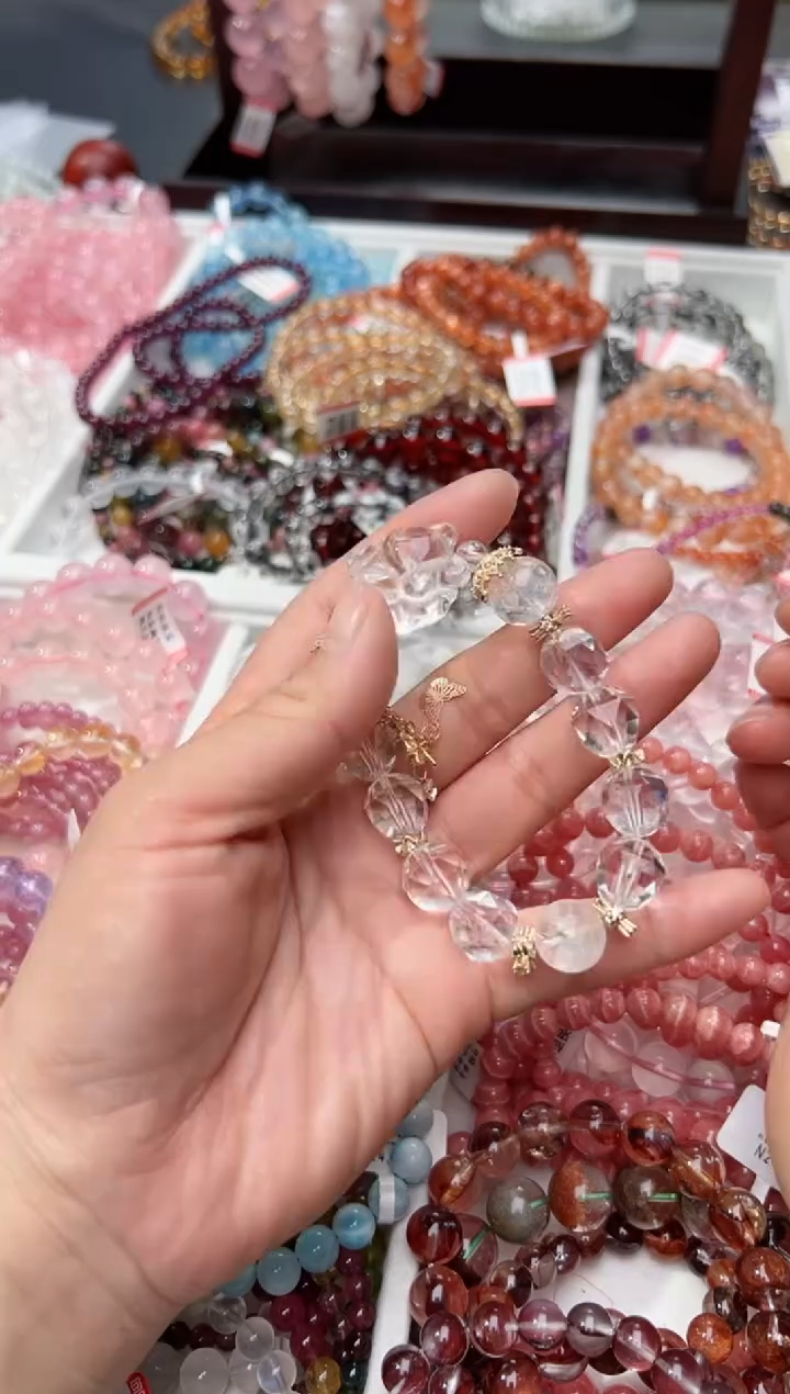 【闪购商品】水晶手链未镶嵌白水DIIY