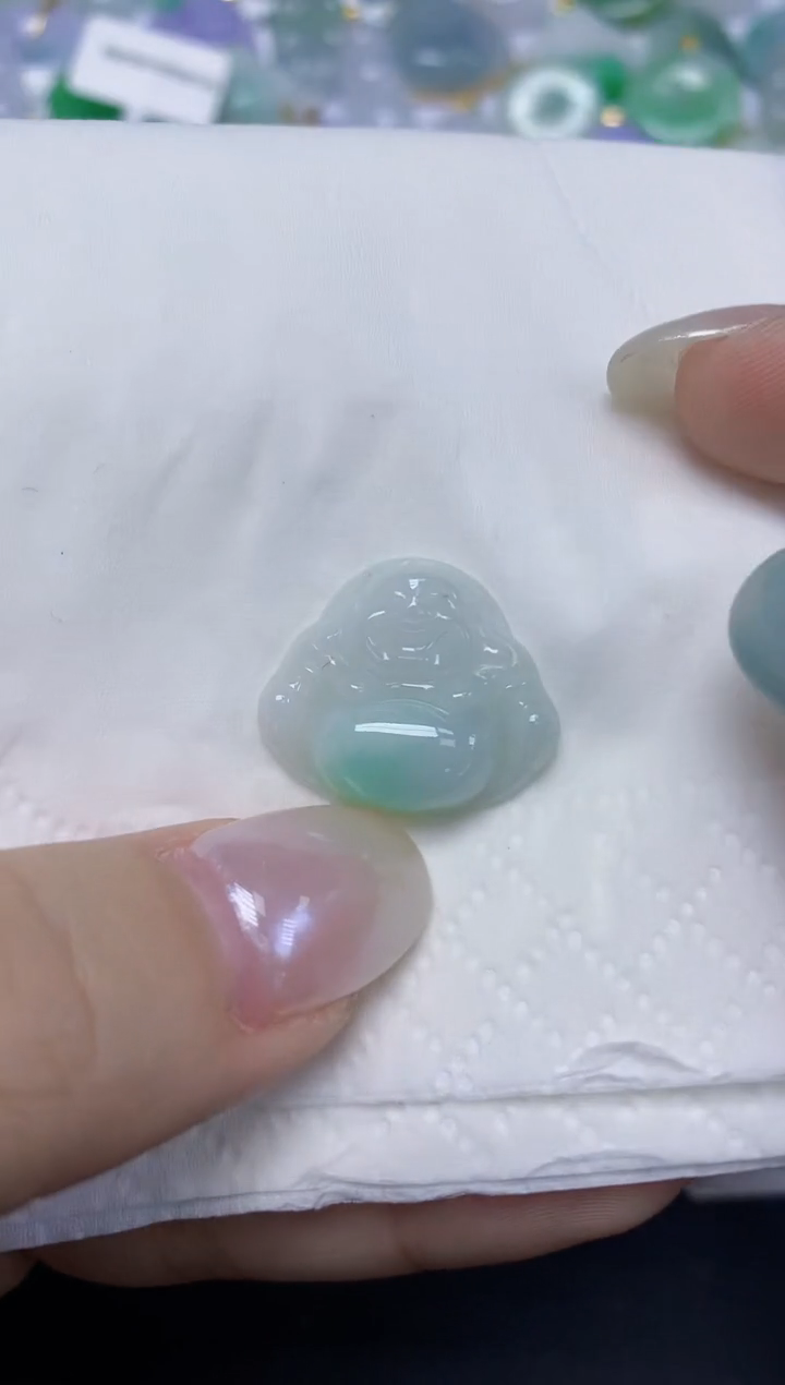 翡翠未镶嵌颈饰天然缅甸翡翠A货