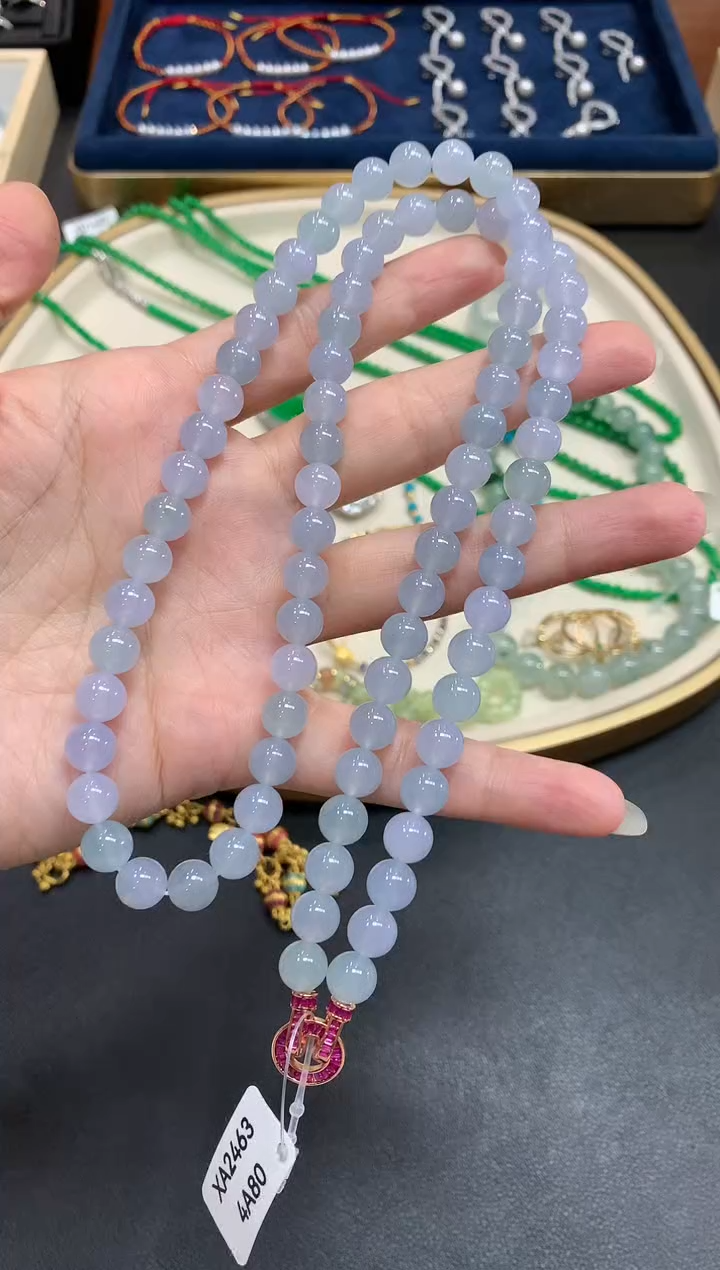 【闪购商品】翡翠项链未镶嵌A706|19800