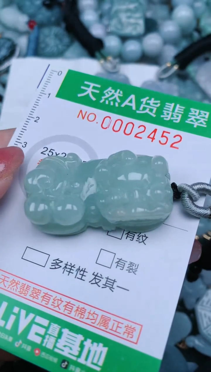 【闪购商品】翡翠颈饰未镶嵌.0002452