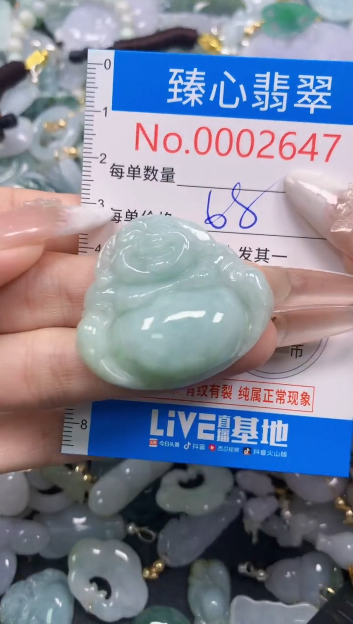 吊坠(不含链)未镶嵌翡翠2647