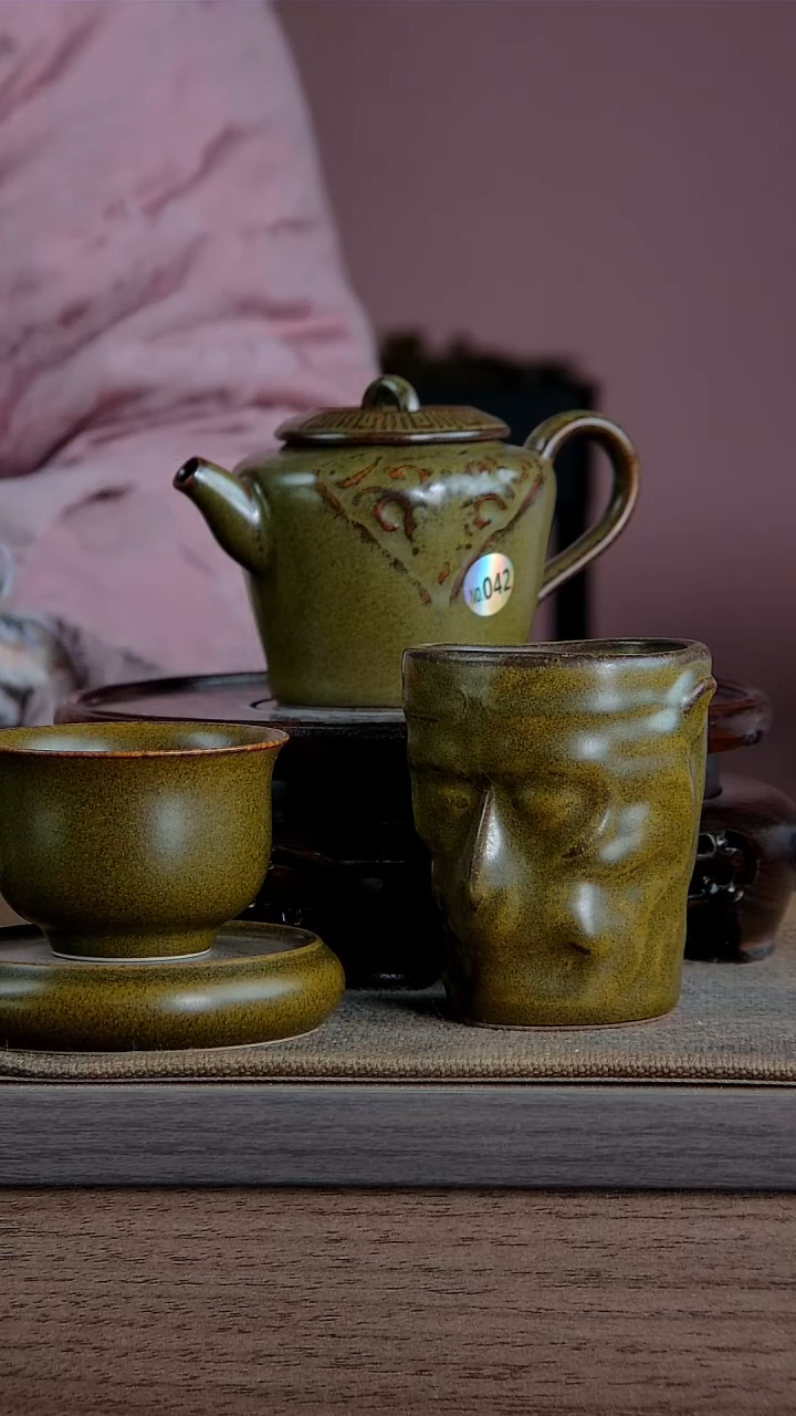 【闪购商品】景韵堂仿清茶叶末釉