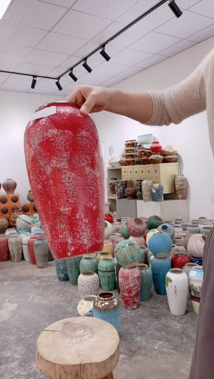 【闪购商品】瓶孤品 微瑕陶瓷花瓶 无花zd431