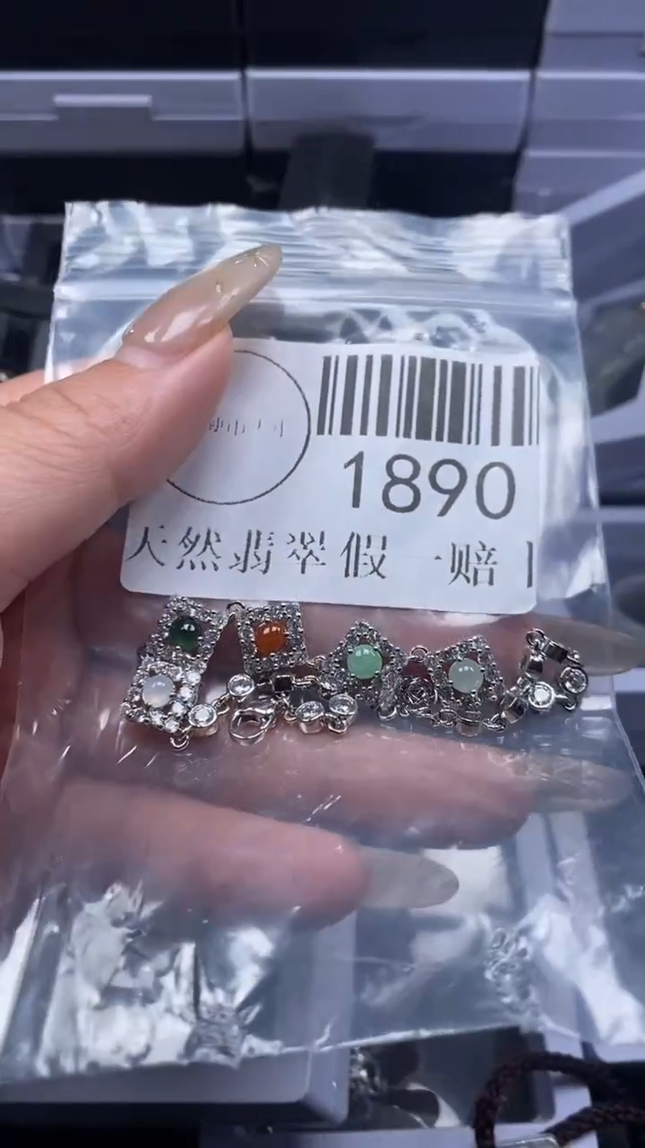 颈饰未镶嵌翡翠1890