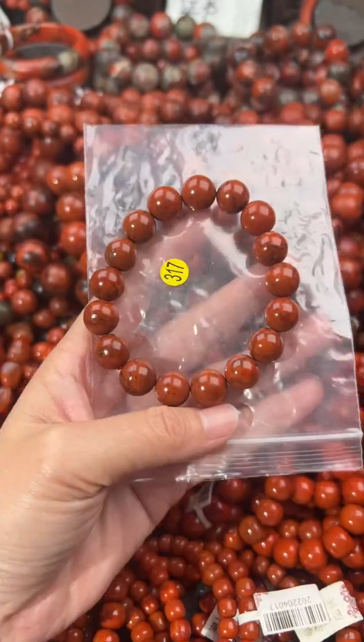 南红玛瑙手串未镶嵌12