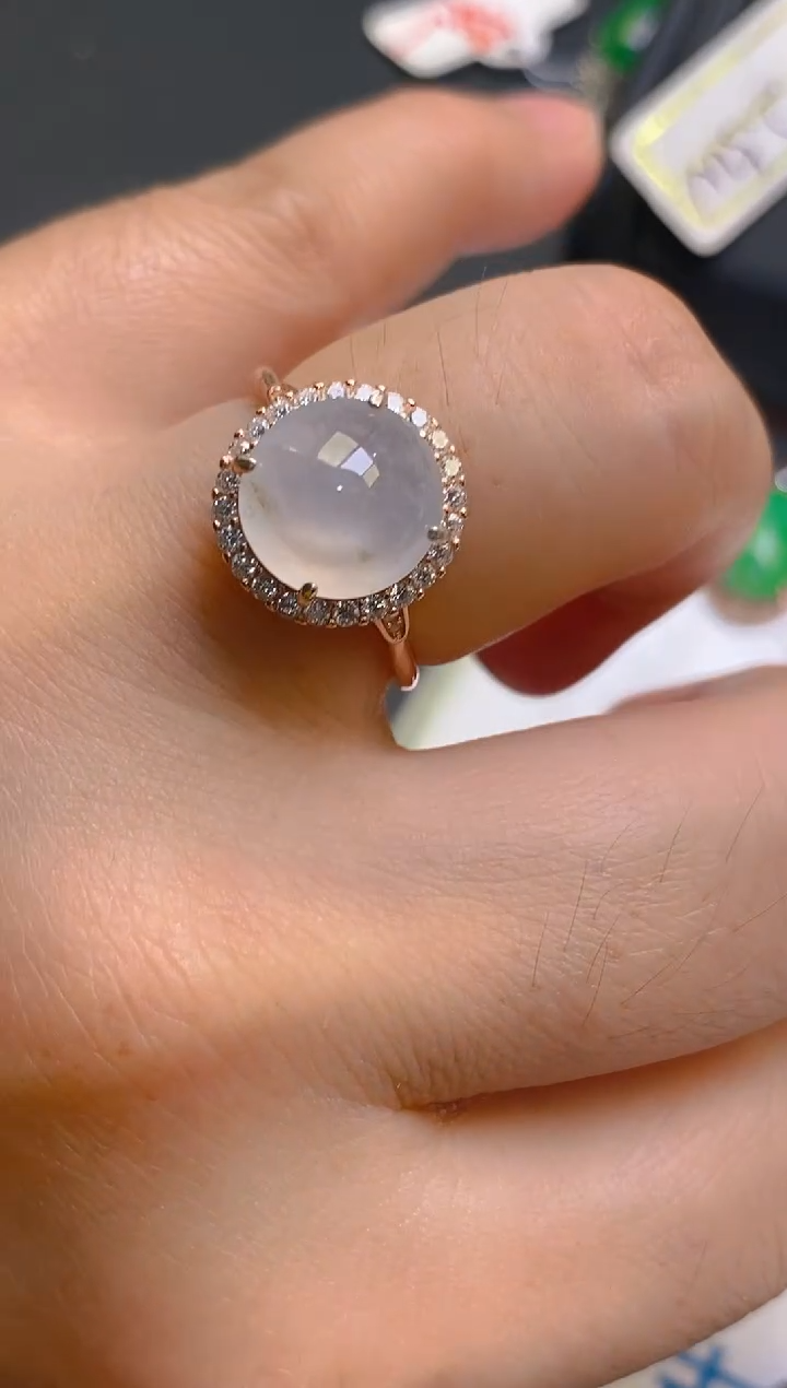 【闪购商品】翡翠耳饰银S925镶嵌天然A货翡翠1