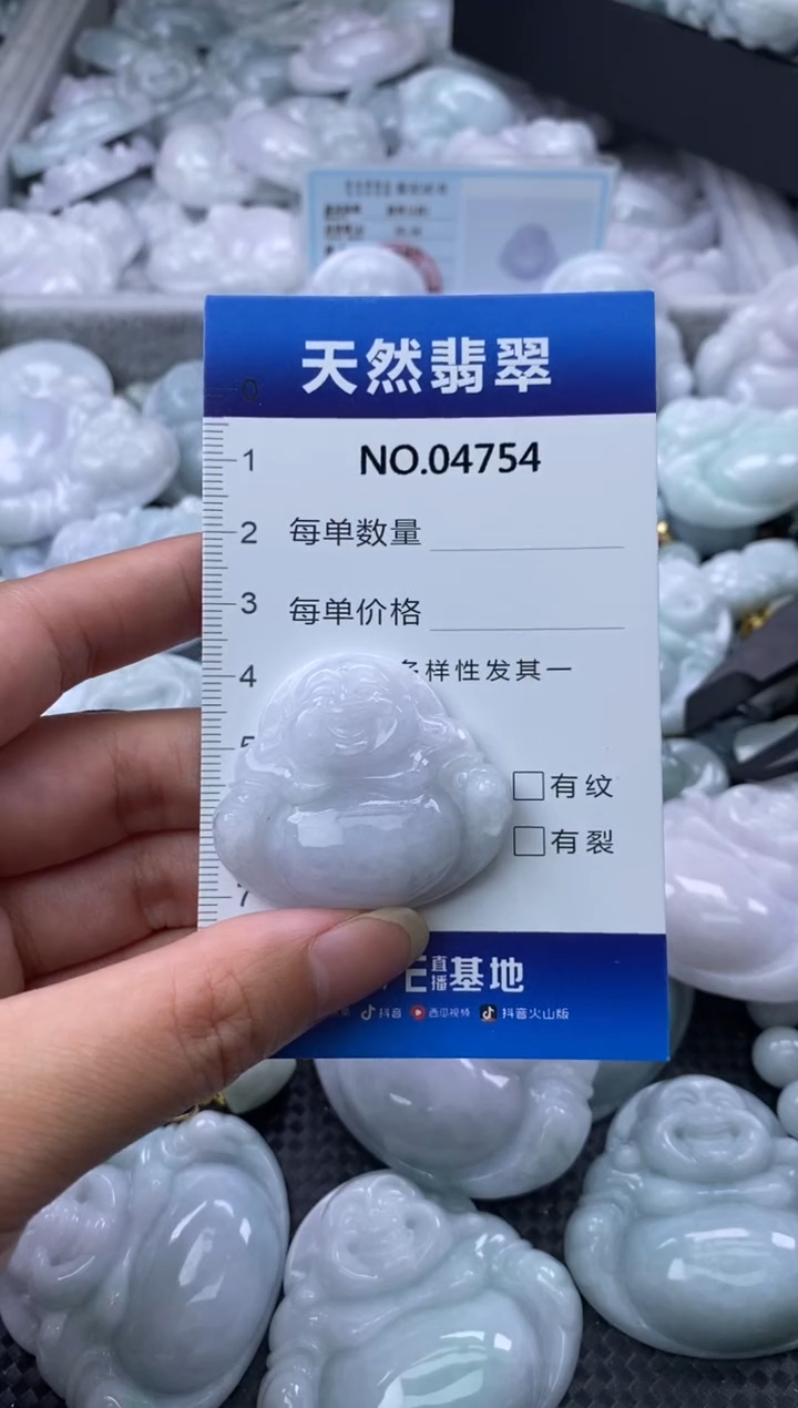 翡翠未镶嵌颈饰缅甸A货翡翠04754