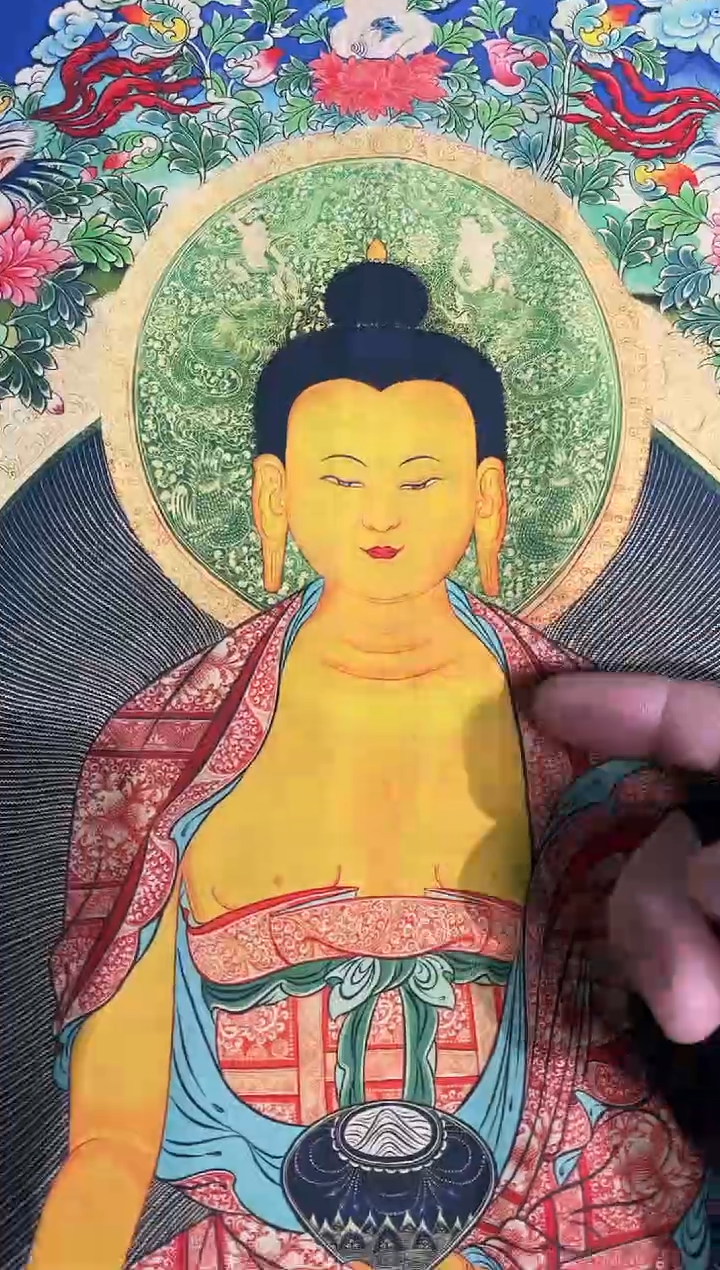 卷轴画天天的唐卡tk160